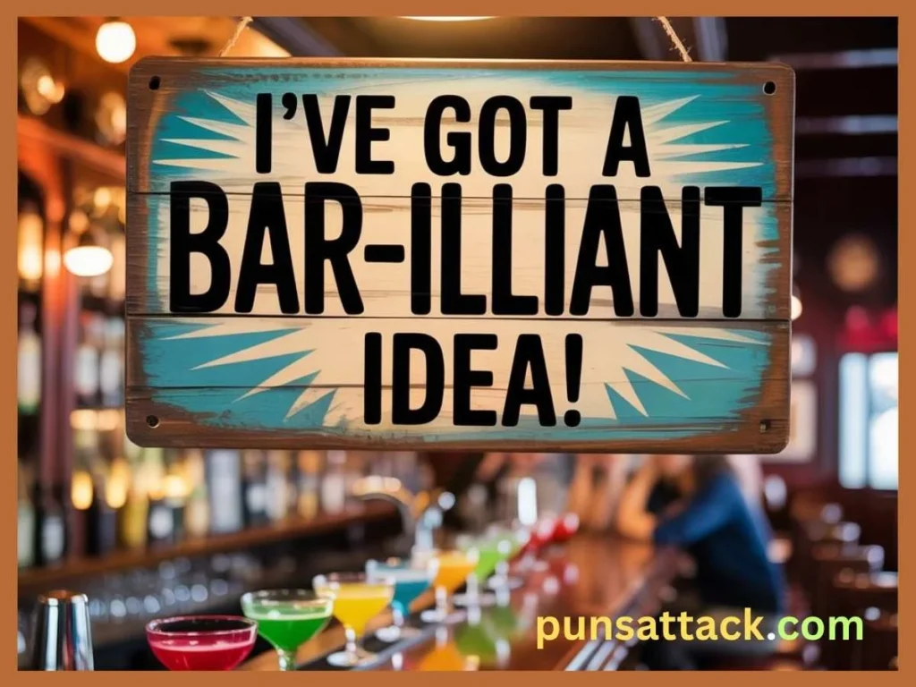 Clever Bar Puns – Best Picks