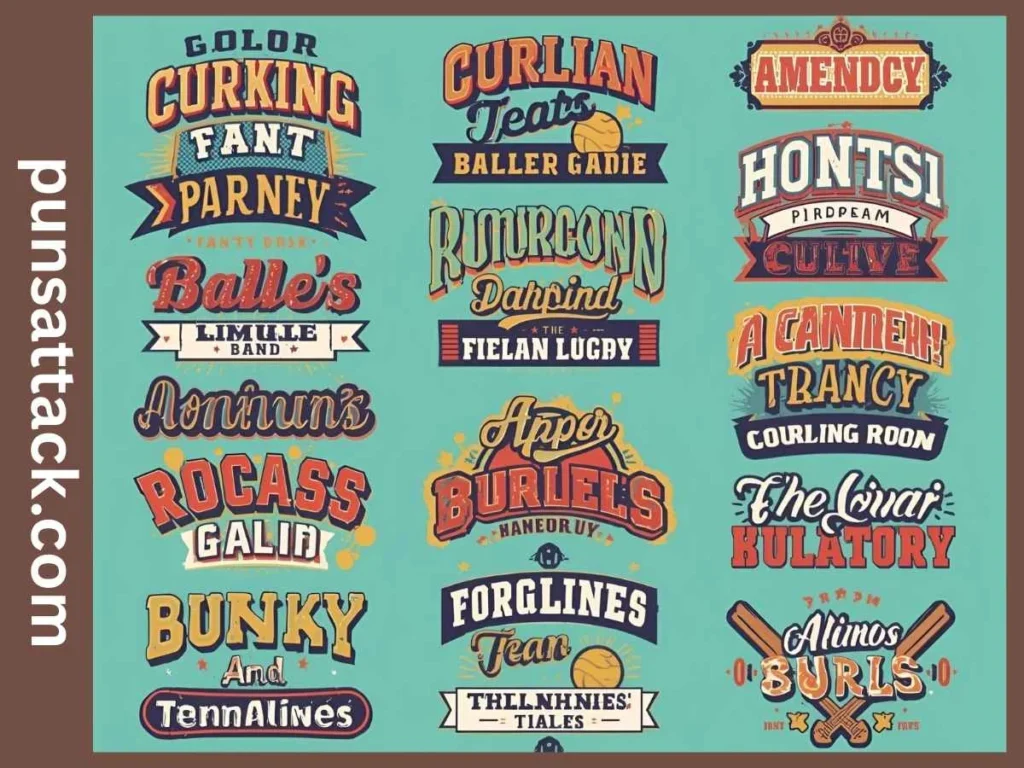 Curling Puns Team Names