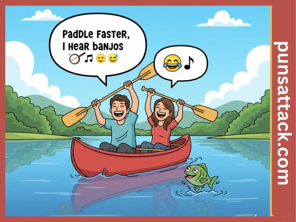Short Funny Canoeing Puns