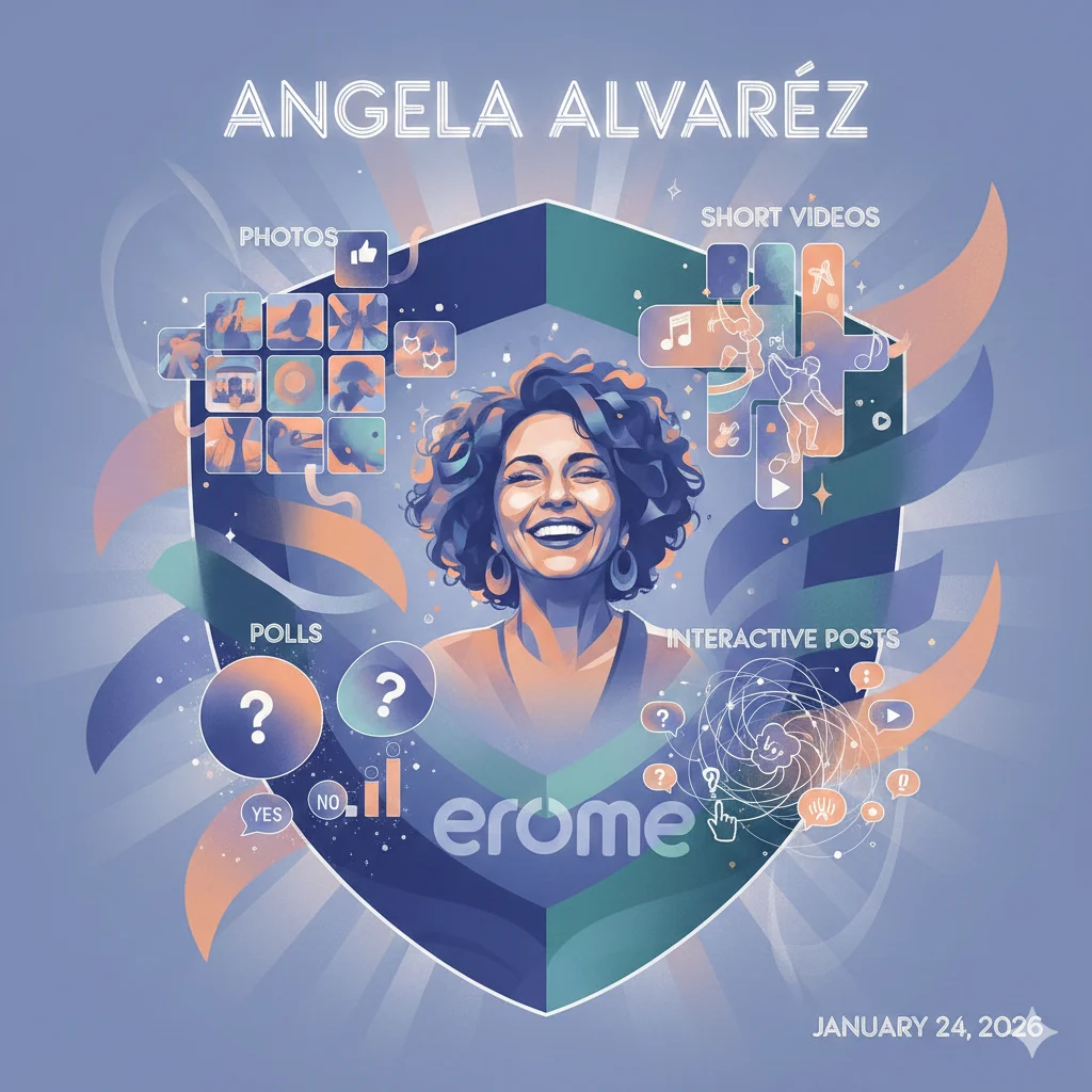 Angela Alvarez Erome Content Types: Photos, Videos & Interactive Posts