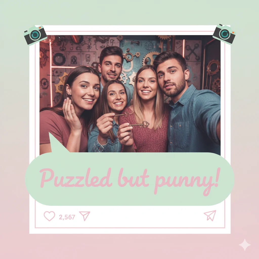 funny escape rooms puns for instagram