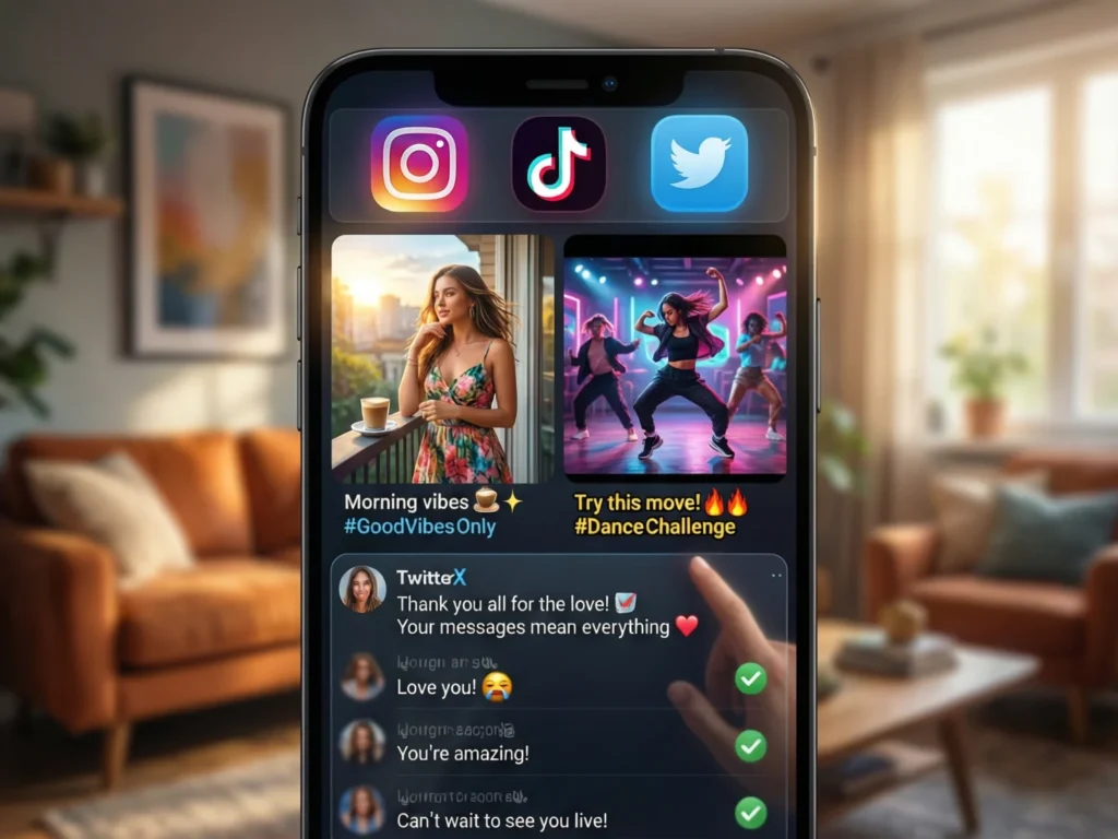 Breckie Hill’s Social Media Presence