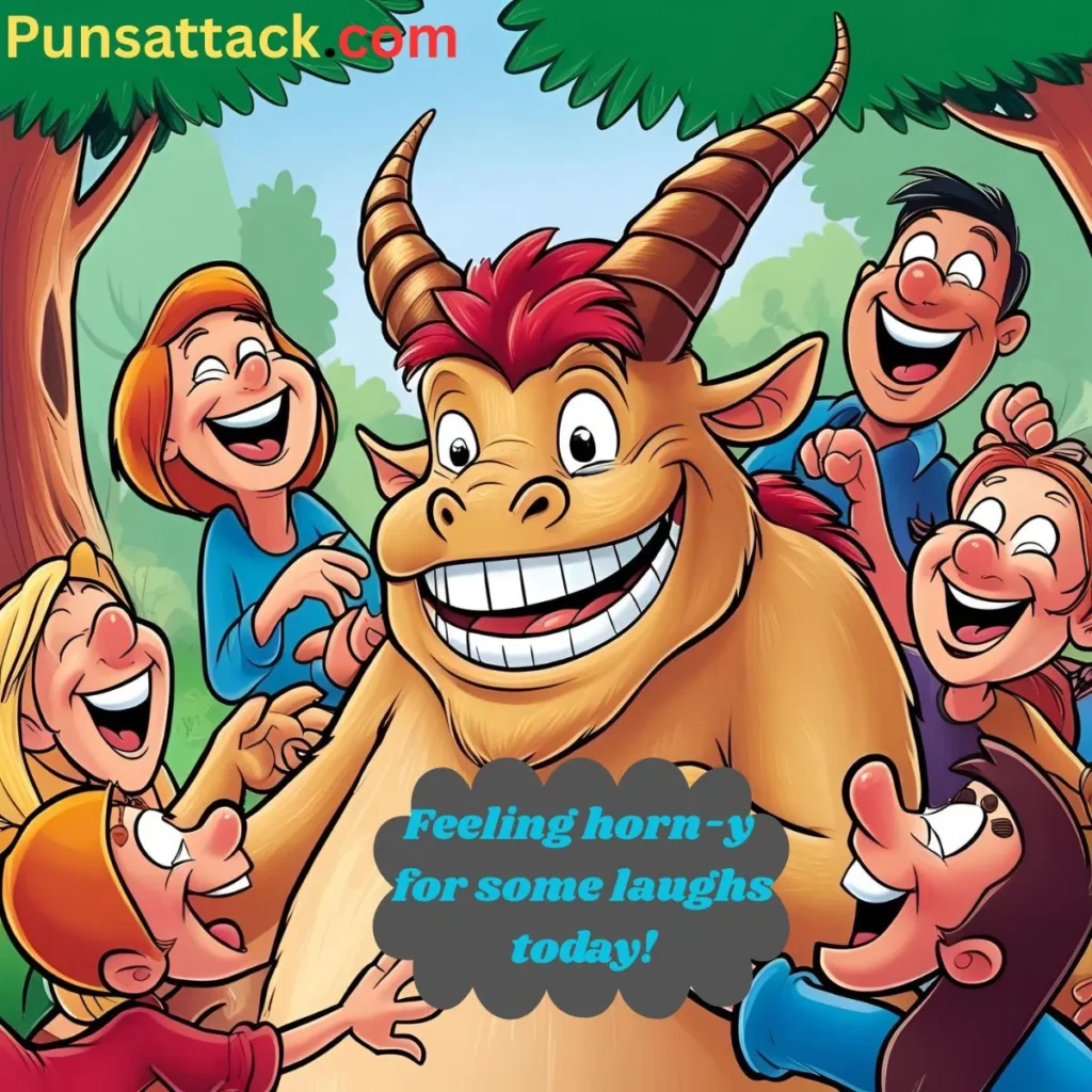 Horn Puns for Captions
