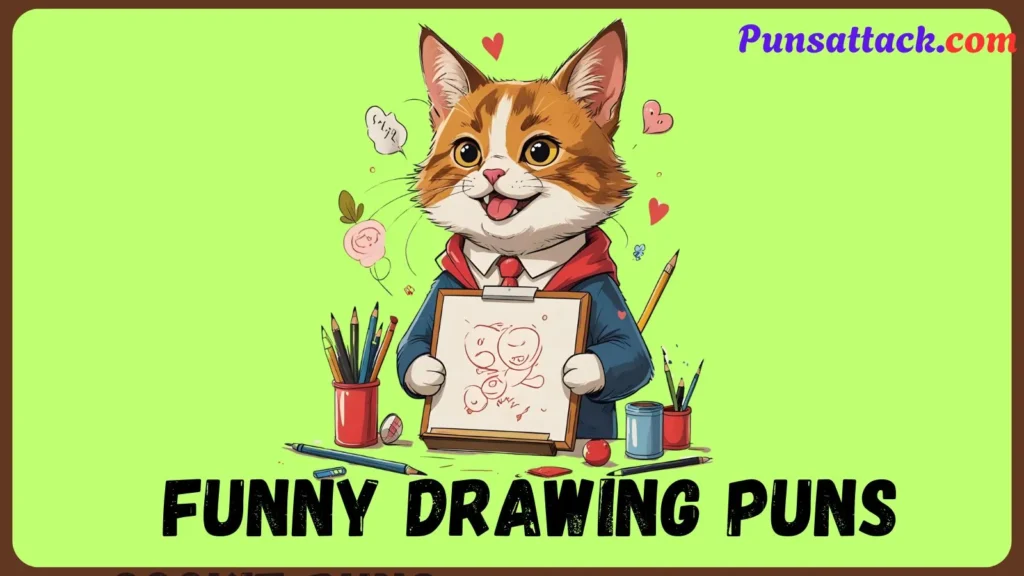 Funny Drawing Puns