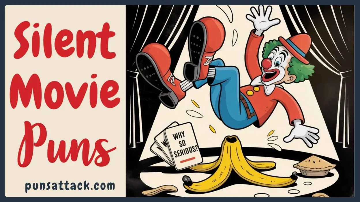 Silent Movie Puns