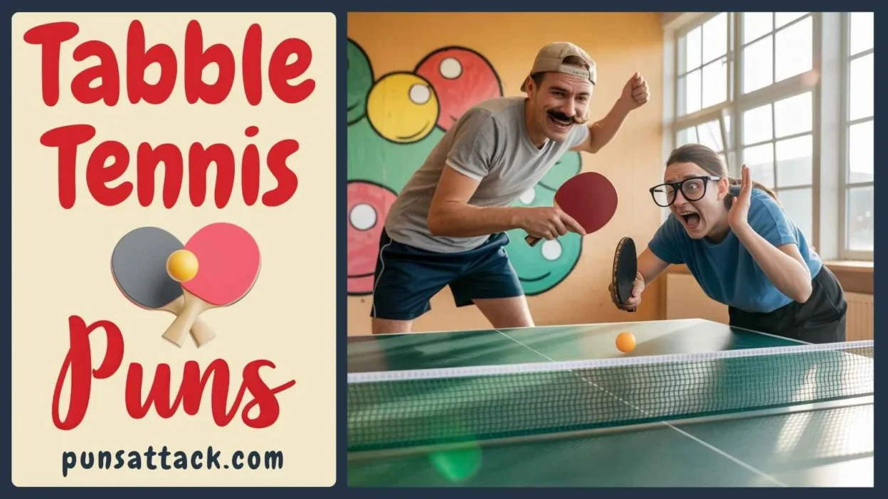 Table Tennis Puns