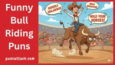 Funny Bull Riding Puns