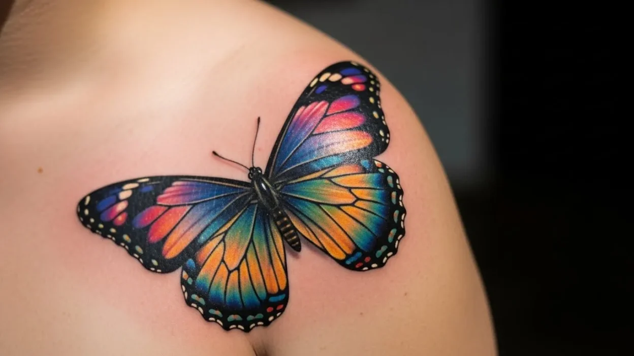 what does the butterfly tattoo mean