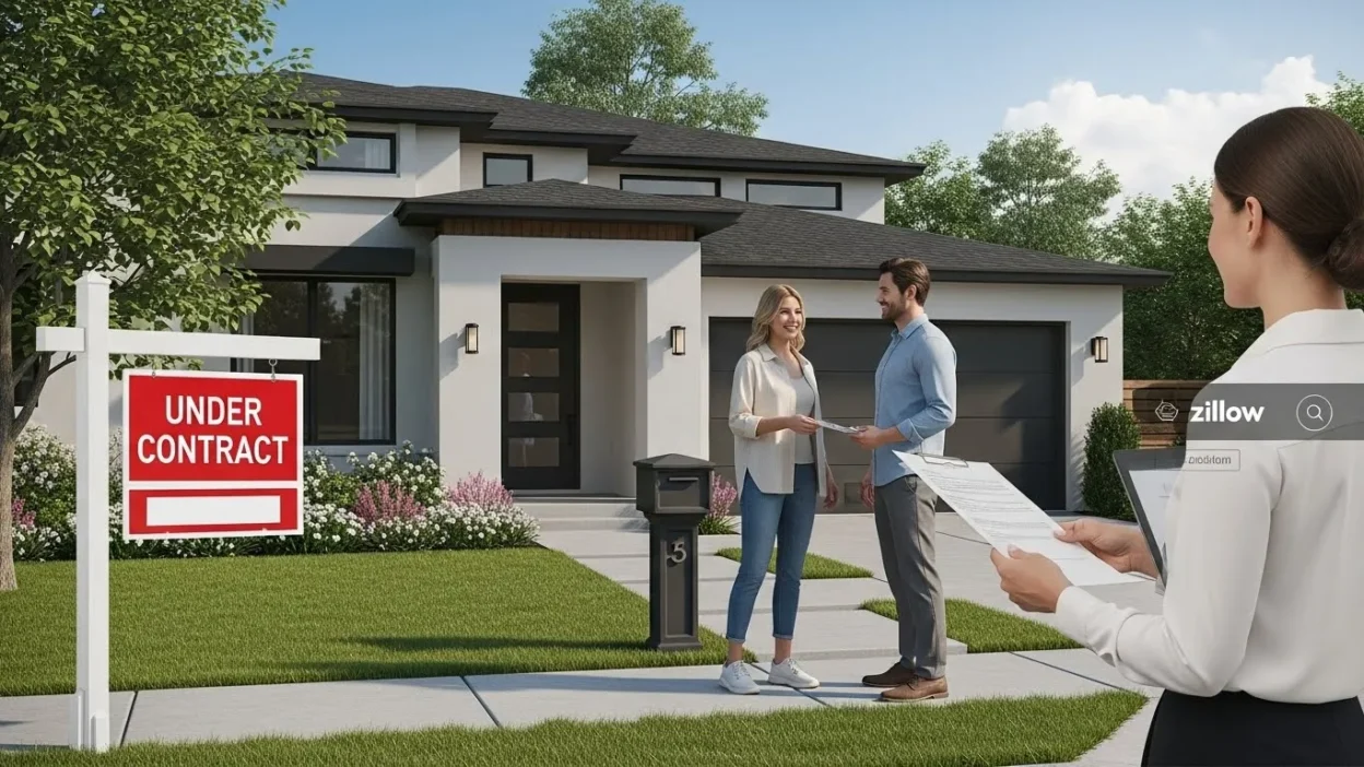 What Does Under Contract Mean on Zillow