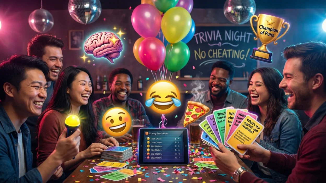 funny trivia games puns