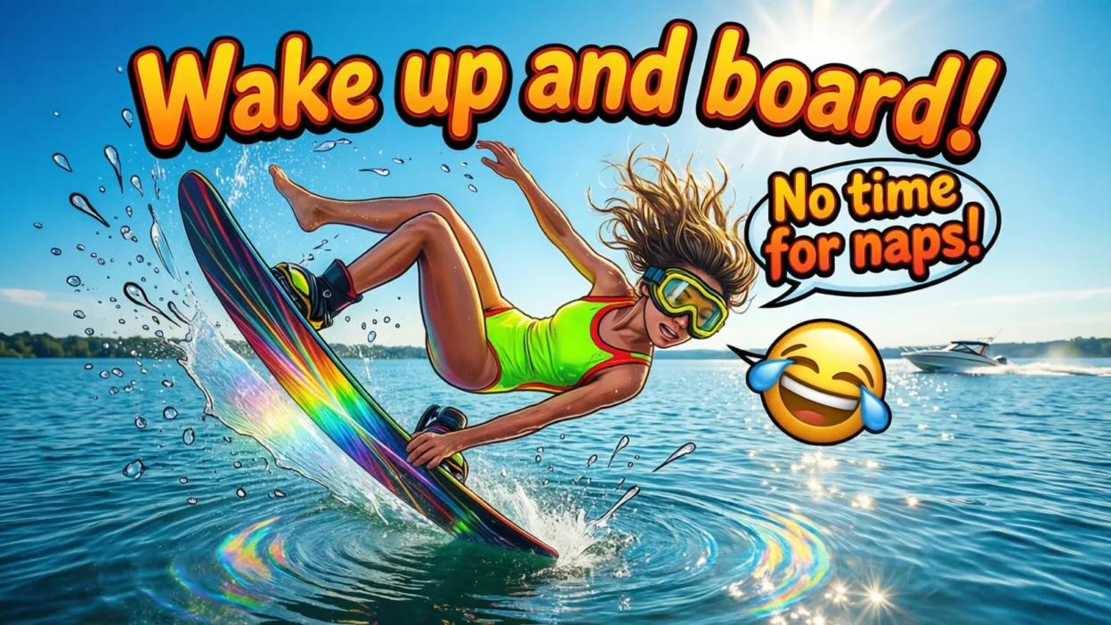 funny wakeboarding puns