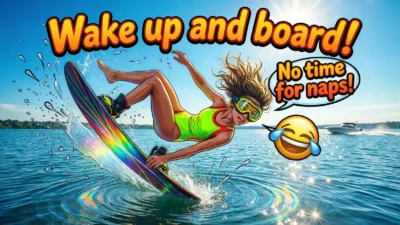 funny wakeboarding puns